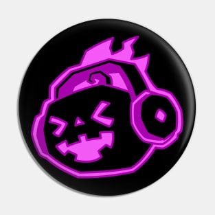 Party Pumpkin - Cool Pink Pin