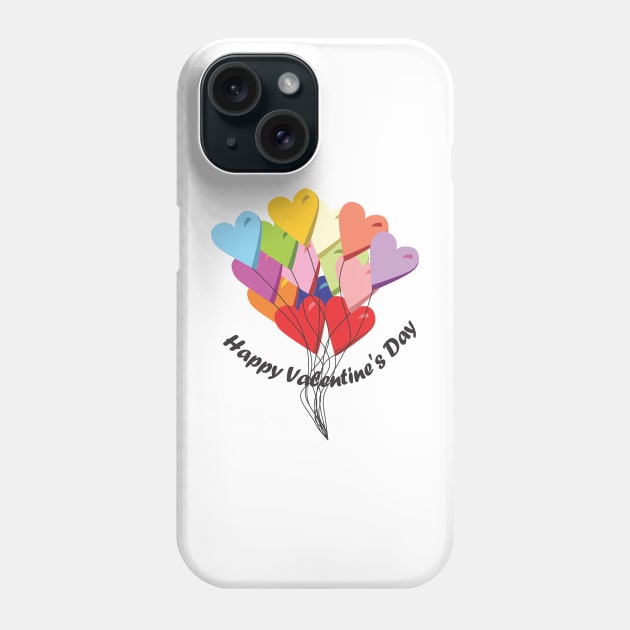 Valentine's Day Phone Case by Aestcoart