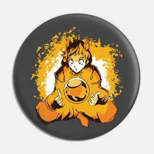 Anime Ball Girl Pin