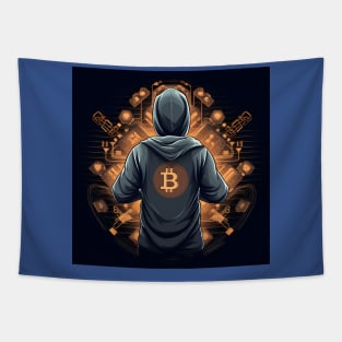 Bitcoin Millionaire Crypto Investor Tapestry