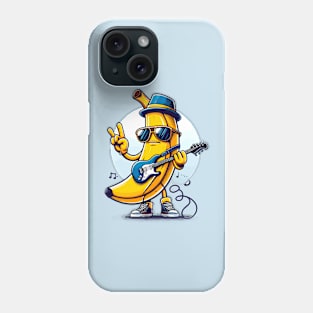 Banana Playing Guitar Phone Case