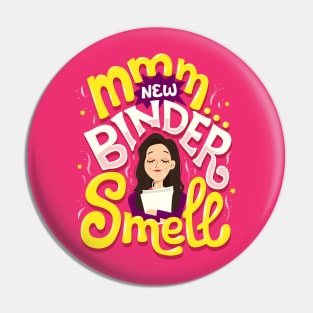 New Binder Smell Pin