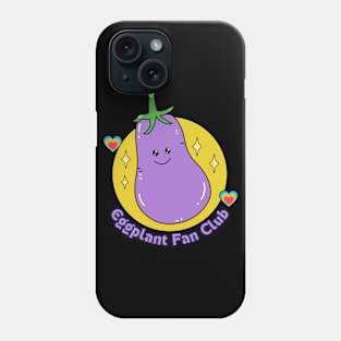 Eggplant Fan Club Cute Phone Case