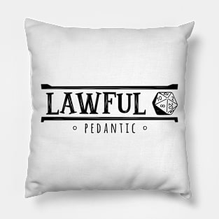 Lawful Pedantic Pillow