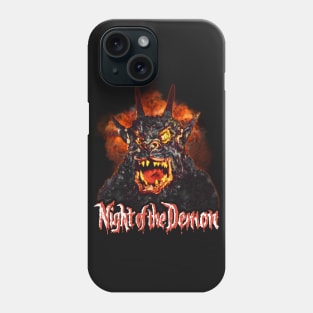 Night of the Demon Retro Cult Classic Horror Fan Art Phone Case