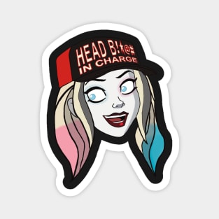 Head B!*@# in Charge HQ Magnet