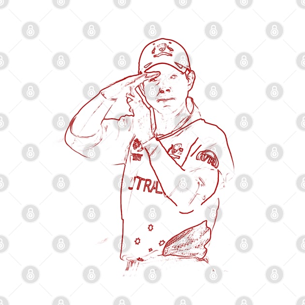 Cricket Bring it Ponting Art j4 by FasBytes