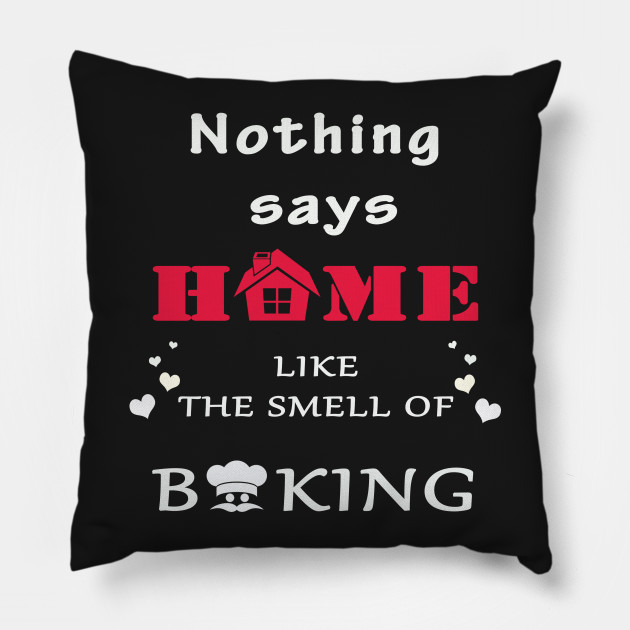 pillow that says home