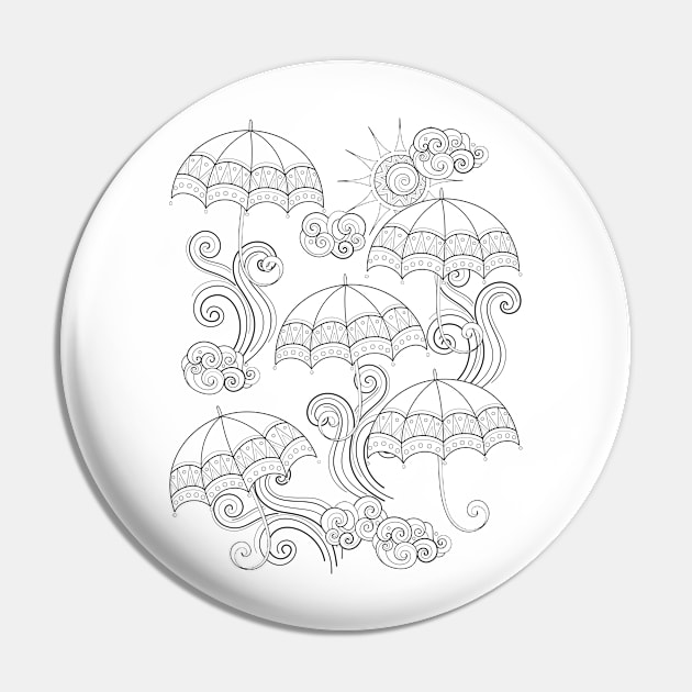 Noncolored Fairytale Weather Forecast Print Pin by lissantee