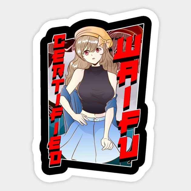 Not Your Waifu Sticker  Weeb Shirts