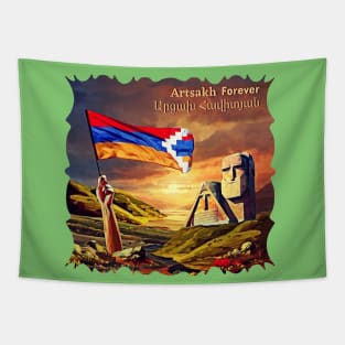 Artsakh Forever Արցախ հավիտյան Tapestry