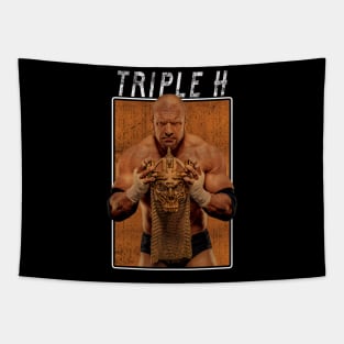 Vintage Triple H Tapestry