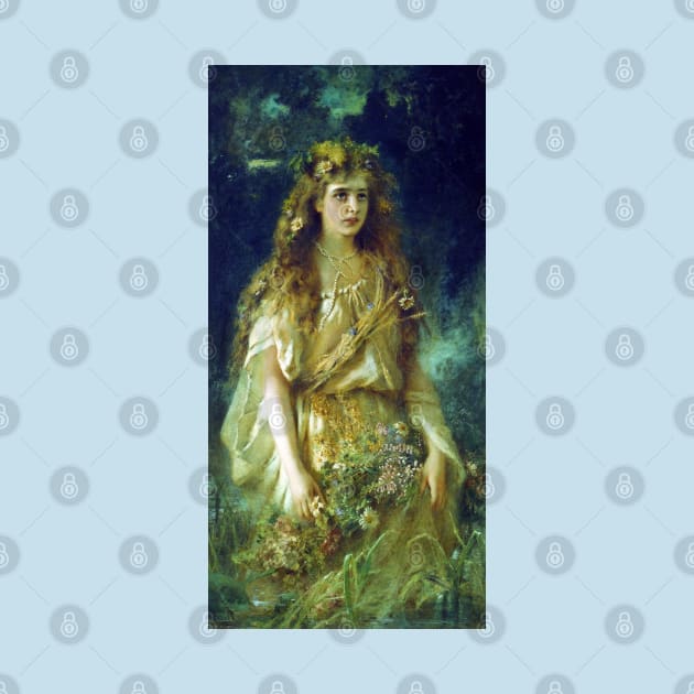 Ophelia - Konstantin Makovsky by forgottenbeauty