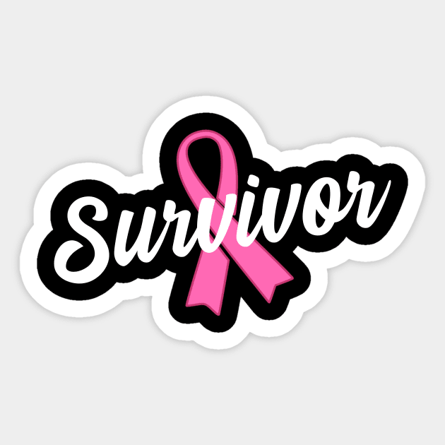 Survivor Breast Cancer Breast Cancer Awareness Sticker