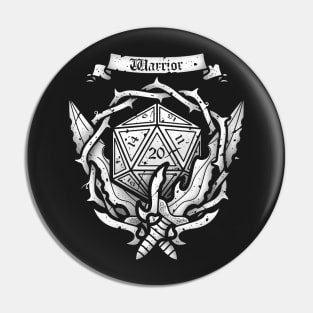 Warrior Crest Pin