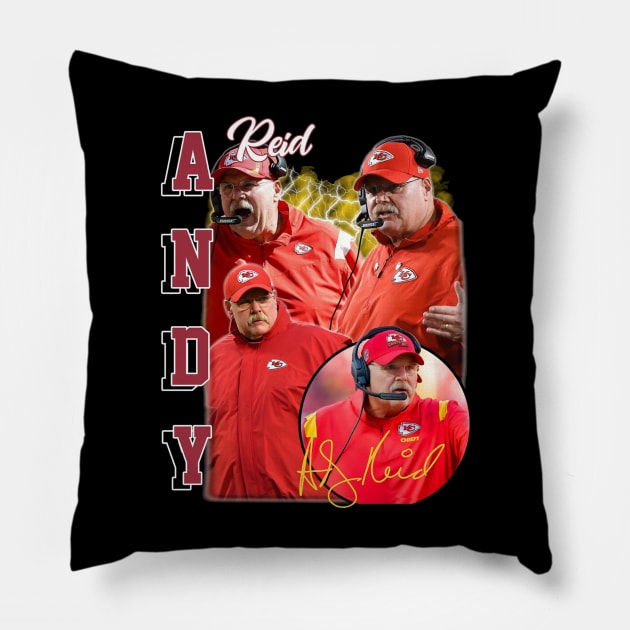 Andy Reid Pillow by RansomBergnaum