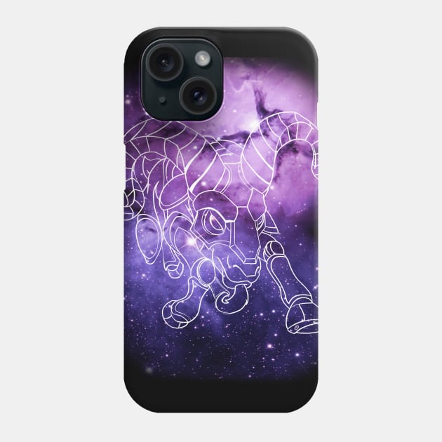 Aries Sign Phone Case by gastaocared