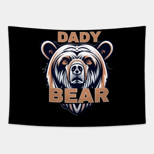 Dady bear style t shirt Tapestry