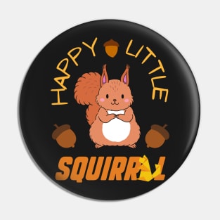happy little squirrel Pin