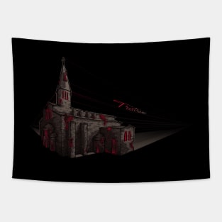 Mad king cathedral Tapestry