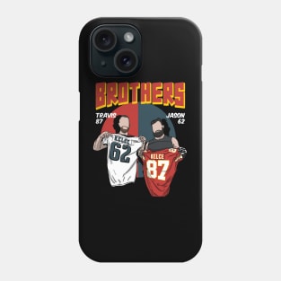 Kelce Brothers Comic Style Phone Case