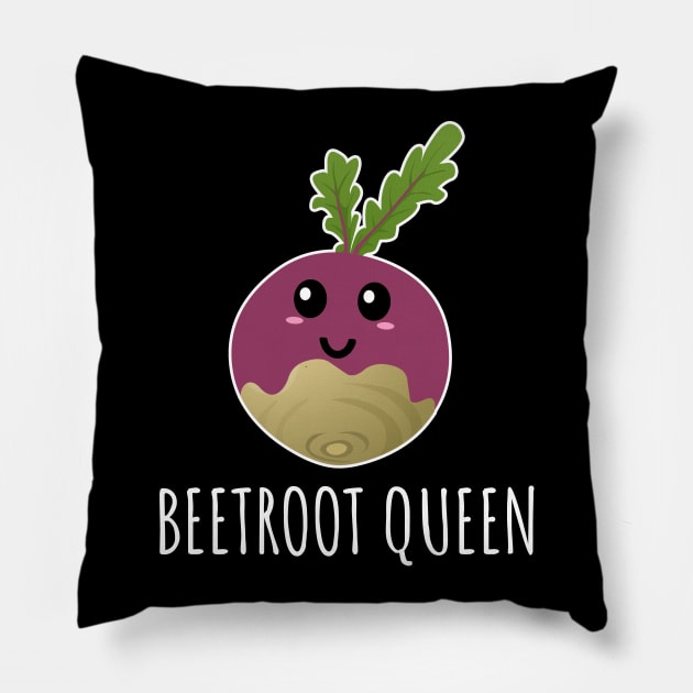 Beetroot Queen Pillow by LunaMay