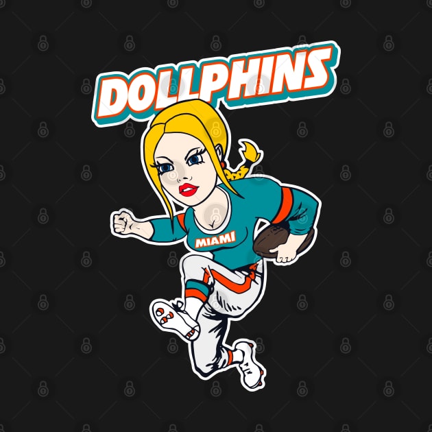 Miami Dollphins by darklordpug