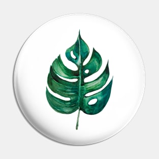 Monstera Banana Palm Leaf Pin