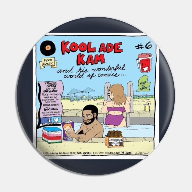 Support Kam Komics:  Kool Ade Kam and his wonderful world of comics... Pin by Kam Komics 