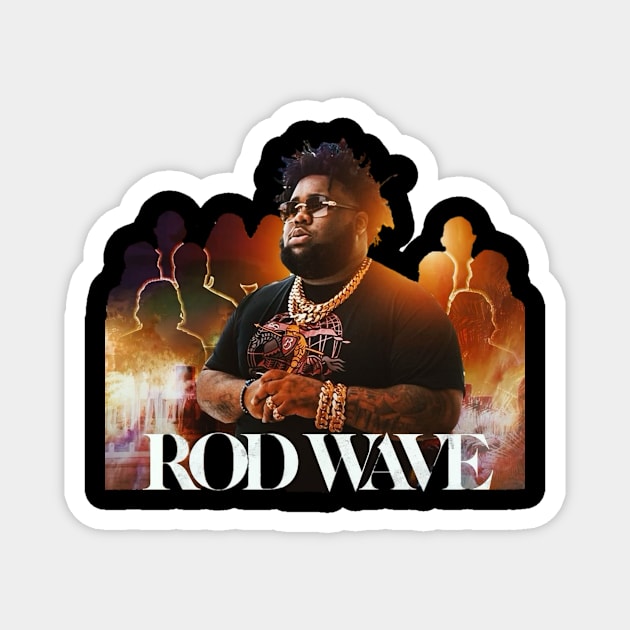 Rod wave Magnet by shadowNprints