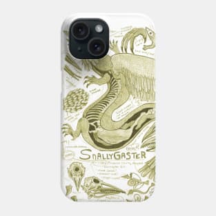 EgertronPuck's Snallygaster Anatomy Illustration Phone Case