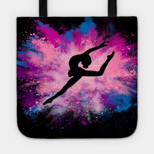 Colour splash dancer Tote