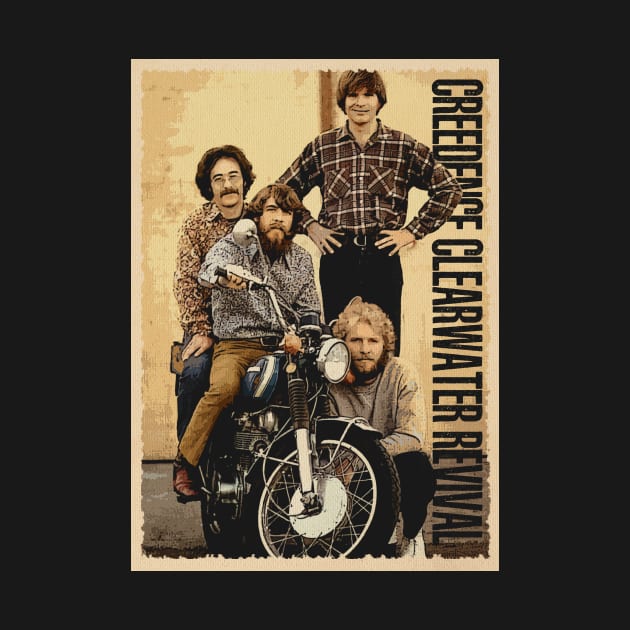 Ccr Legacy In Images Celebrating Their Enduring Impact by WildenRoseDesign1