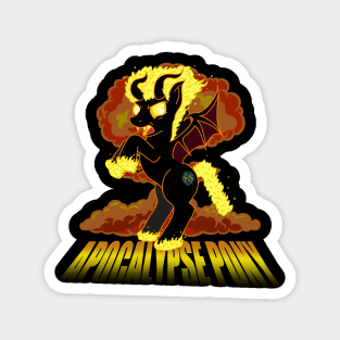 Apocalypse Pony Magnet