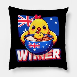 Winner Winner Chicken Dinner Pillow