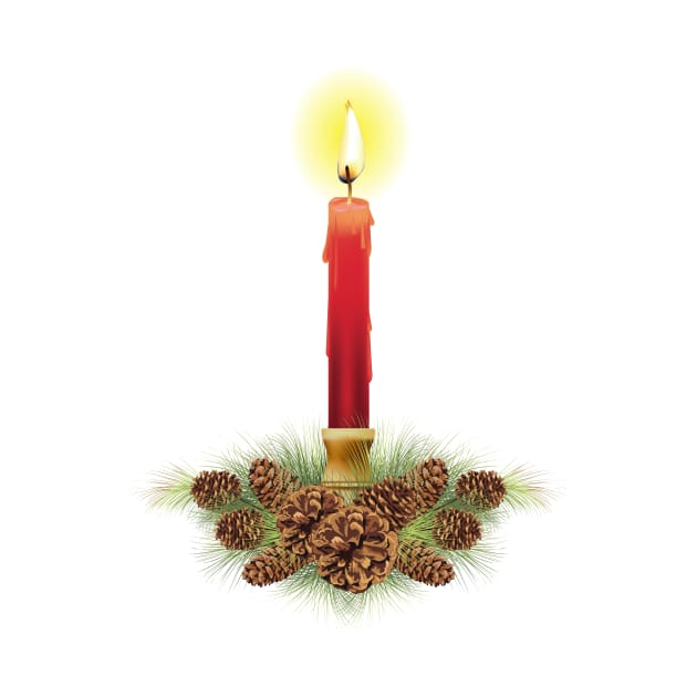 Holiday Candle by SWON Design
