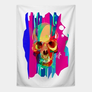 Crazy Skull Tapestry