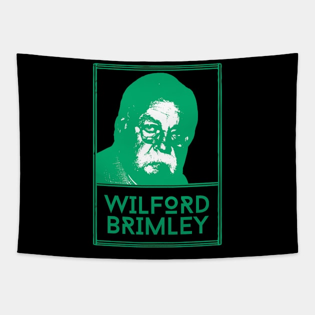 Wilford brimley\\retro fan art Tapestry by MisterPumpkin