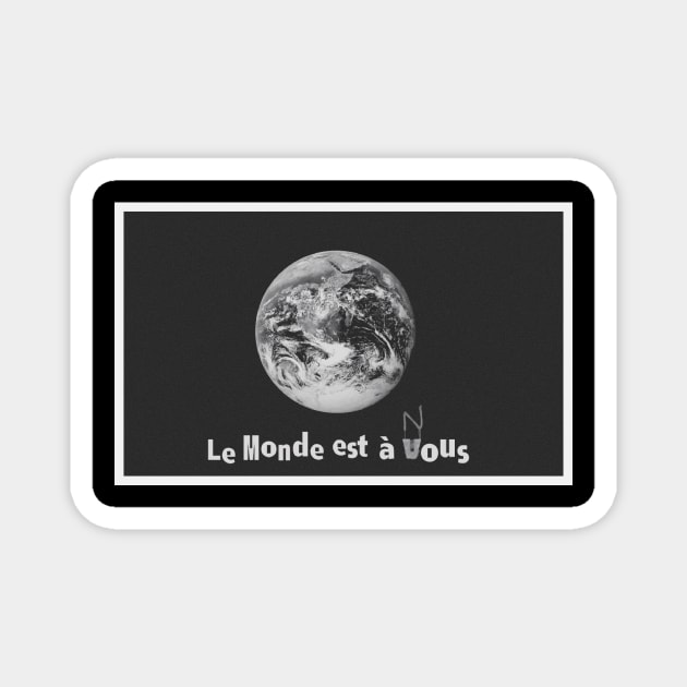 La Haine: Le Monde est a Nous (Vous) billboard Magnet by Window House