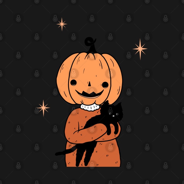 Pumpkin Friend by Little Spooky Studio