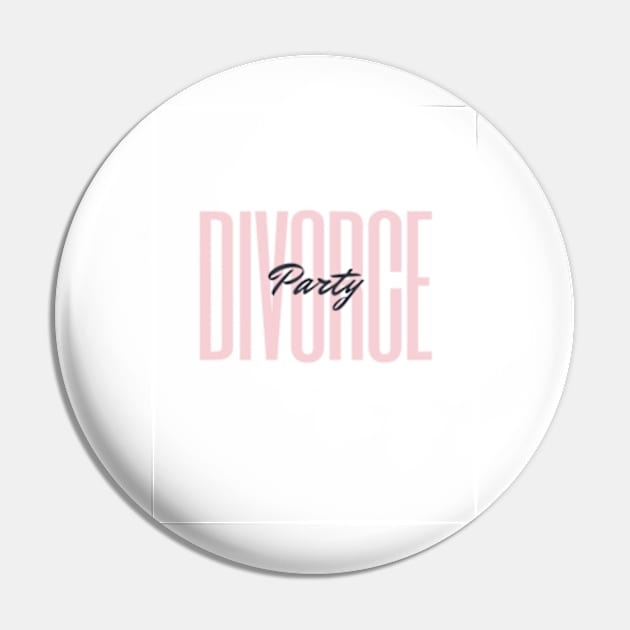 Divorce Party Pin by Melon Head