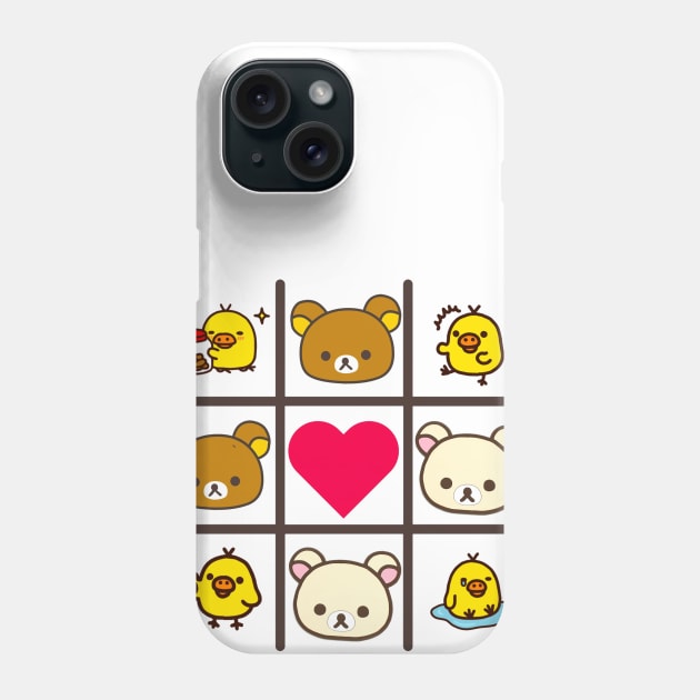 Rilakkuma and friends Phone Case by cutie_eyes