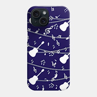 Guitar music art Phone Case