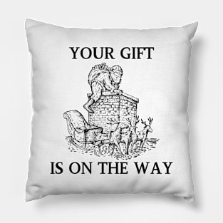 Your Gift Is On The Way Pillow