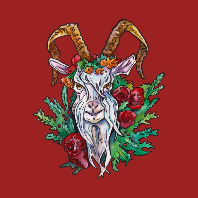 Yule Goat by JenTheTracy