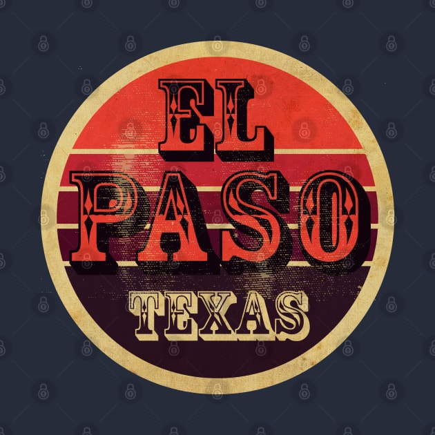 El Paso Vintage by CTShirts