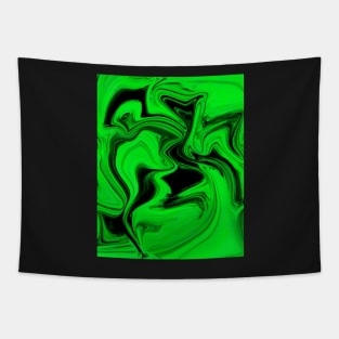 green waves Tapestry