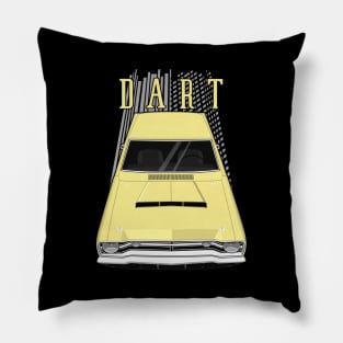 Dodge Dart 1968 - yellow Pillow