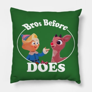 Bros Before Does Pillow