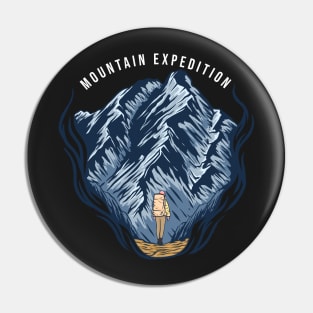 High Mountain Expeditions and adventures Pin